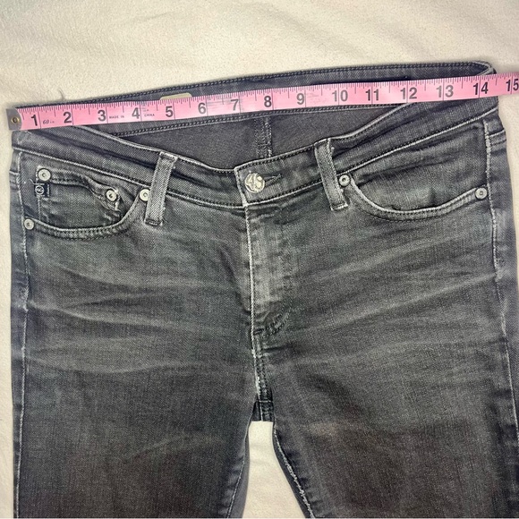 AG Adriano Goldschmied Black Distressed Skinny Jeans! - Picture 9 of 14